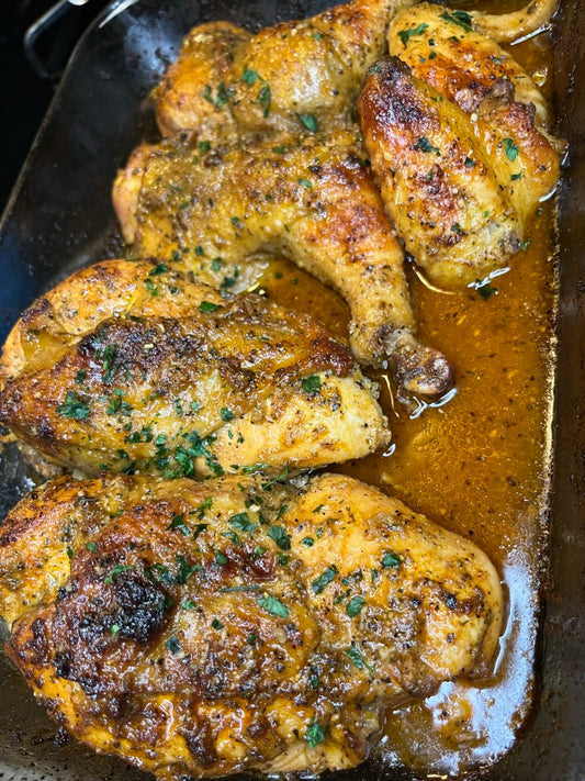 Nae's Juicy Oven Roasted Chicken