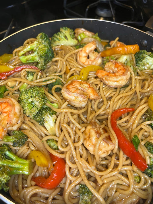 Nae's Shrimp Lo Mein